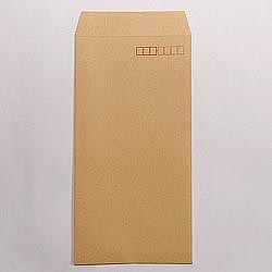 画像1: 長3/クラフト85/DIC指定1色印刷/500枚